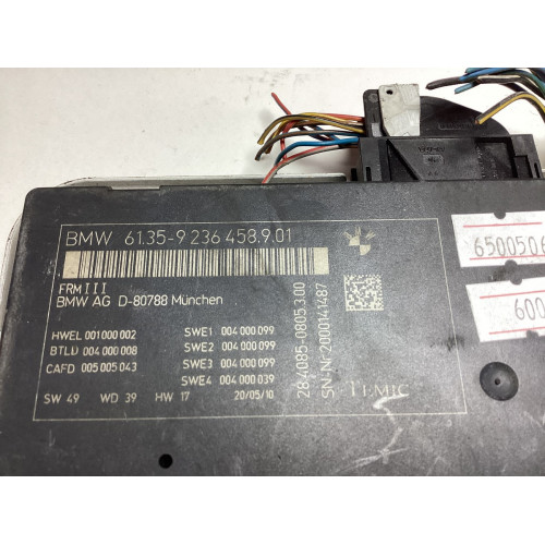 BMW F10 Kontrol Modülü 61.35-9236458.9.01 28.4085-0805.3.00