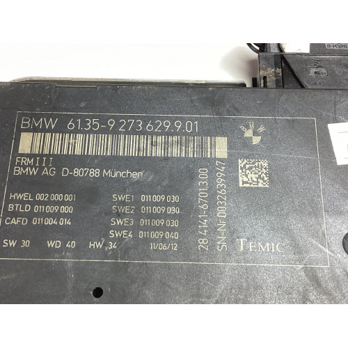 BMW F10 Kontrol Modülü 61.35-9273629.9.01 28.4141-6701.3.00