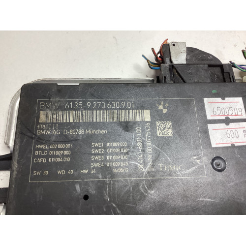 BMW F10 Kontrol Modülü 61.35-9273630.9.01 28.4141-6801.3.00