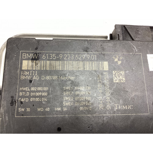 BMW F10 Kontrol Modülü 61.35-9273629.9.01 28.4141-6701.3.00
