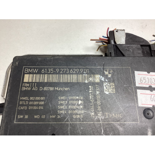 BMW F10 Kontrol Modülü 61.35-9273629.9.01 28.4141-6701.3.00