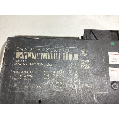 BMW F10 Kontrol Modülü 61.35-9273629.9.01 28.4141-6701.3.00