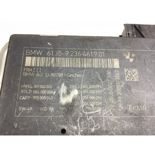 BMW F10 Kontrol Modülü 61.35-9236461.9.01 28.4040-0007.3.00