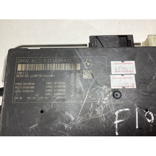 BMW F10 Kontrol Modülü 61.35-9273629.9.01 28.4141-6701.3.00