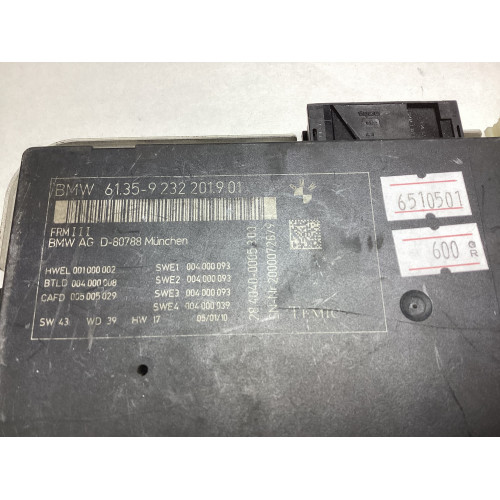 BMW F10 Kontrol Modülü 61.35-9232201.9.01 28.4040-0005.3.00