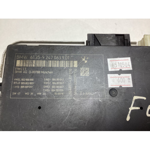 BMW F10 Kontrol Modülü 61.35-9247063.9.01 28.4097-4303.3.00
