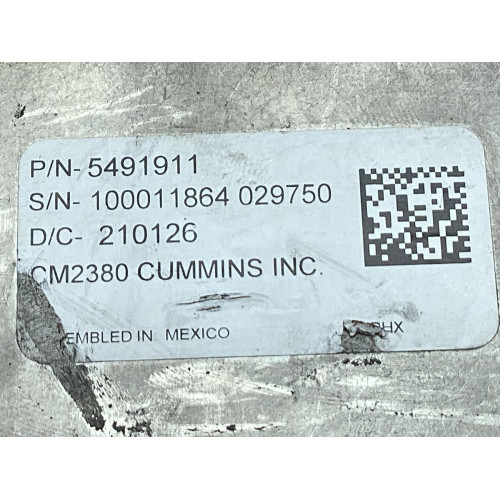Cummins N B ISL ISX L Motor Beyni 5491911