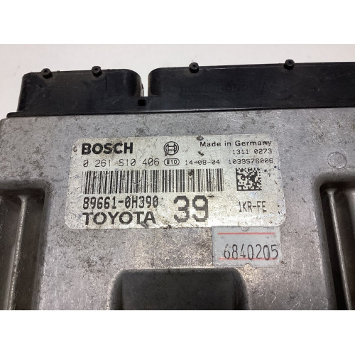 Toyota Aygo 1.0 Motor Beyni 0261S10406 89661-0H390