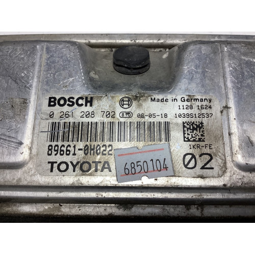 Toyota Aygo 1.0 Motor Beyni 0261208702 89661-0H022