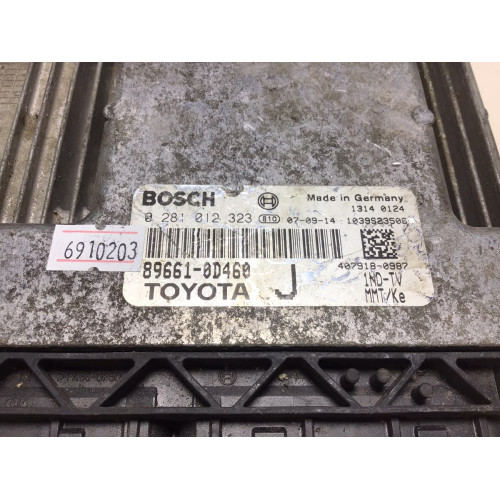 Toyota Yaris 1.4 Motor Beyni 89661-0D460 0281012323 J