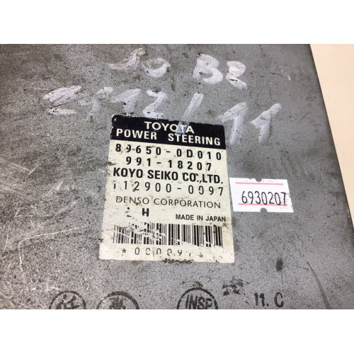 Toyota Motor Beyni 89650-0D010 991-18207 112900-0097