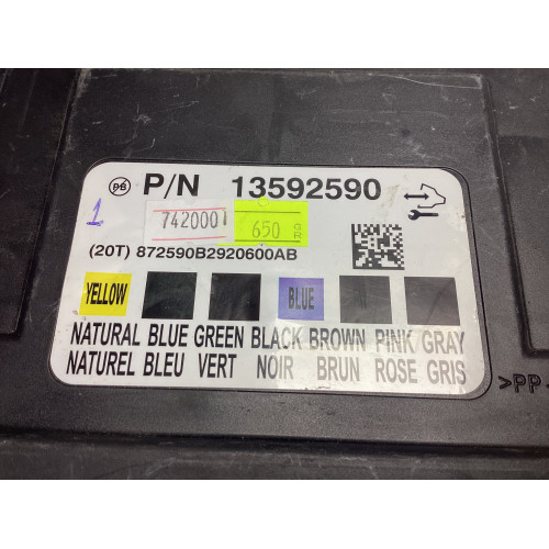 Opel Astra J BCM Kontrol Beyni 13592590