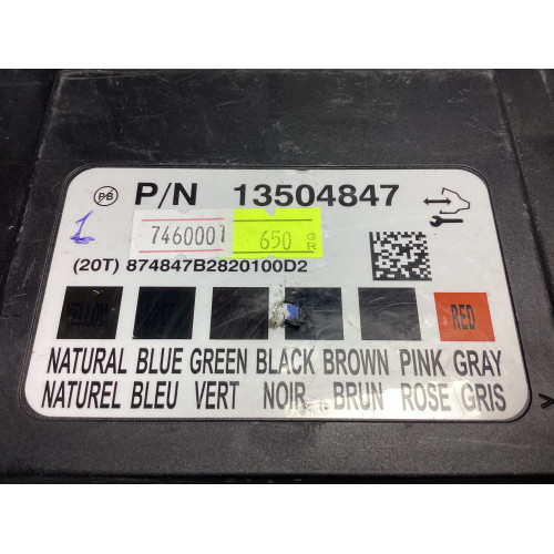 Opel Astra J BCM Kontrol Beyni 13504847