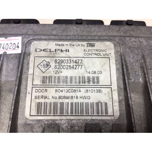 Renault Clio Motor Beyni 8200331477 8200284277 DDCR R0410C081A