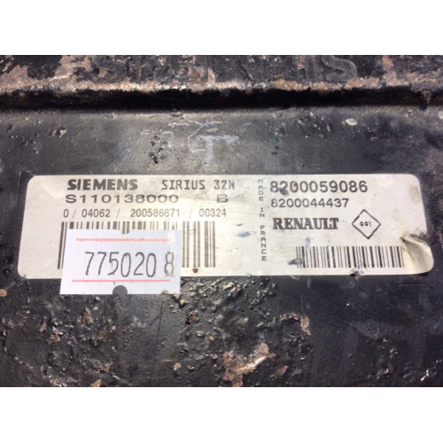 Renault Megane 1.6 Motor Beyni S110138000 8200059086 8200044437 SIRIUS32N