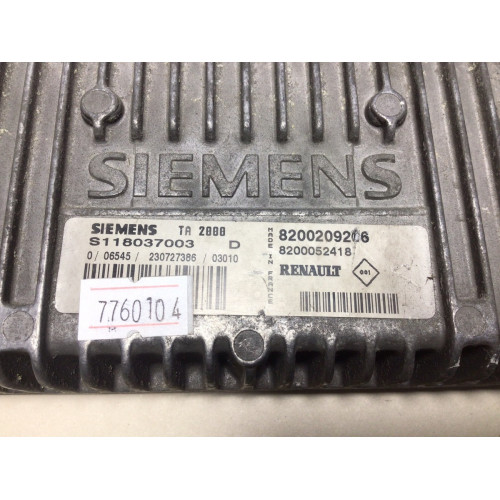 Renault Clio 2 Şanzıman Beyni S118037003D 8200209206 820052418