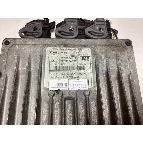 Renault Megane Scenic 1.5 DCI Motor Beyni R0410C131A 8200334419 8200374395 DDCR