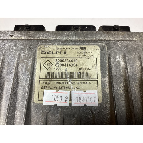 Renault Megane 1.5 DCİ Motor Beyni 8200334419 8200414354 R0410B024C DDCR