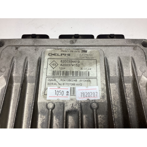 Renault Megane 1.5 Motor Beyni 8200334419 8200374152 R0410B024B DDCR