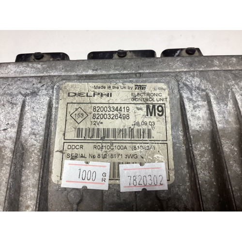Renault Megane 1.5 DCİ Motor Beyni 8200334419 8200326498 R0410C100A DDCR