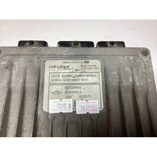 Renault Megane 1.5 DCİ Motor Beyni 8200259832 8200308212 R0410B020A DDCR