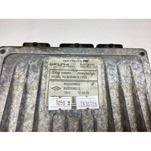 Renault Megane 1.5 DCİ Motor Beyni 8200259832 8200308212 R0410B020A DDCR