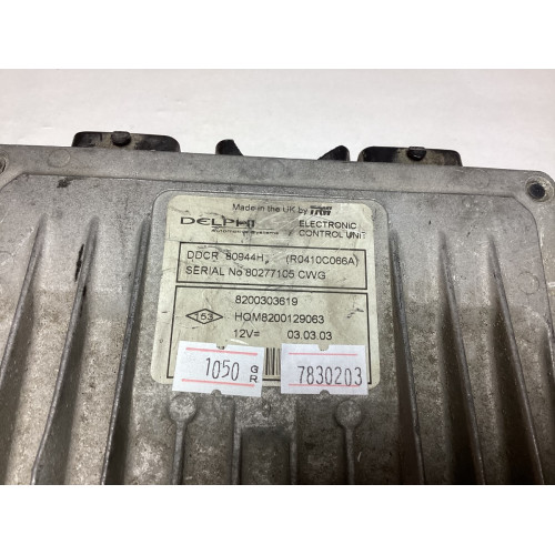 Renault Clio 1.5 DCİ Motor Beyni 8200303619 HOM8200129063 R0410C066A DDCR