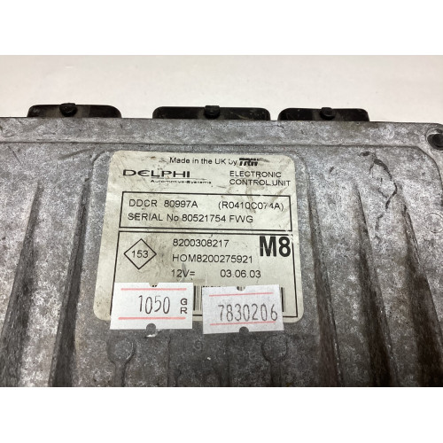 Nissan Micra 1.5 DCİ Motor Beyni 8200308217 HOM8200275921 R0410C074A DDCR
