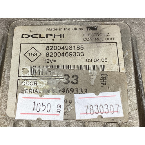 Renault Clio Motor Beyni 8200498185 8200469333 R0410B027D DDCR
