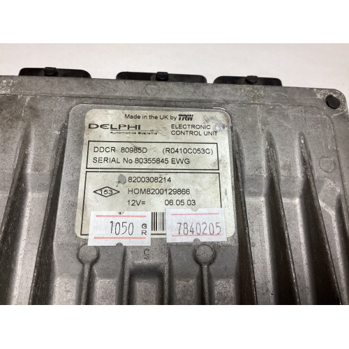 Nissan Almera 1.5 DCİ Motor Beyni 8200308214 HOM8200129866 R0410C053C DDCR