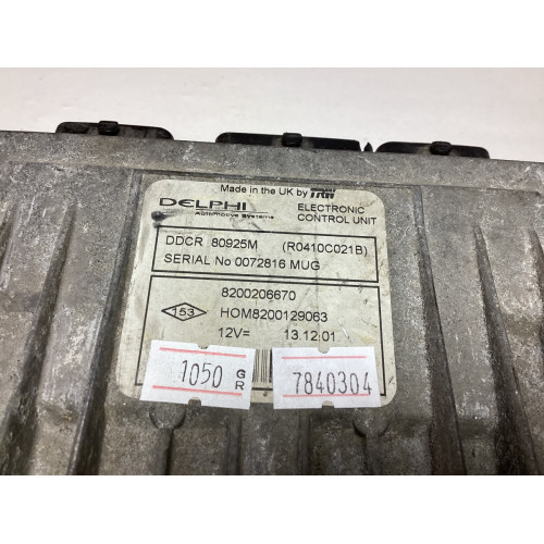 Renault Clio Motor Beyni 8200206670 HOM8200129063 R0410C021B DDCR