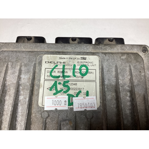 Renault Clio 1.5 DCİ Motor Beyni R0410C039A 8200212348 HOM8200222917 DDCR