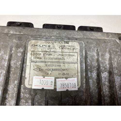 Renault Clio 1.5 DCİ Motor Beyni R0410C039A 8200212348 HOM8200222917 DDCR