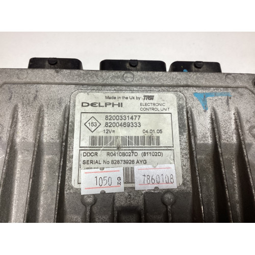 Renault Clio Motor Beyni 8200331477 8200469333 R0410B027D DDCR