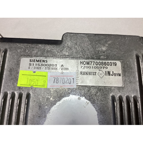 Renault Megane 1.6 Motor Beyni S115300203A HOM7700860319 7700105979