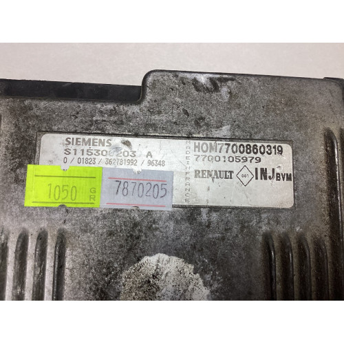 Renault Megane 1.6 Motor Beyni S115300203A HOM7700860319 7700105979