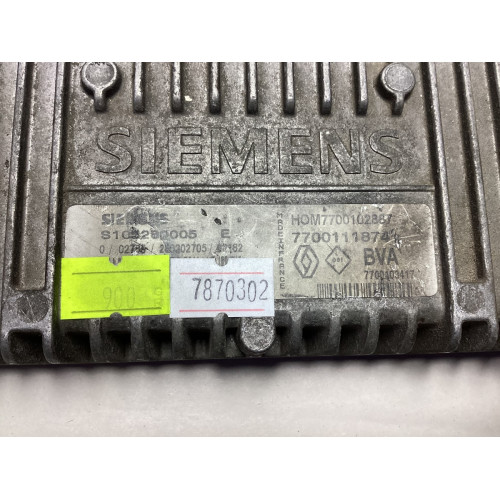 Renault Clio 1.6 Motor Beyni S105280005E HOM7700102887 7700111874