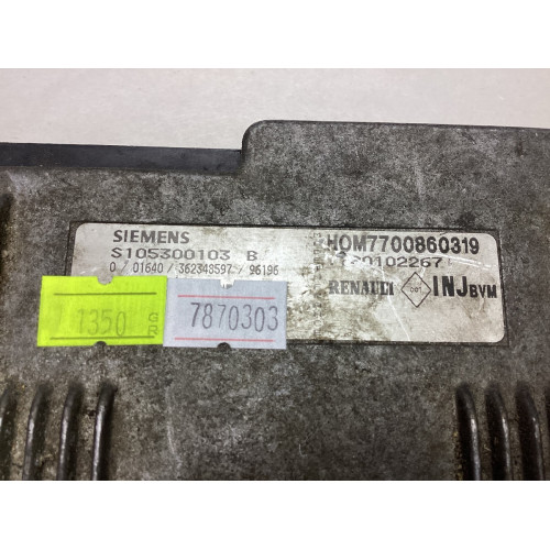 Renault Megane 1.6 Motor Beyni S105300103B HOM7700860319 7700102267