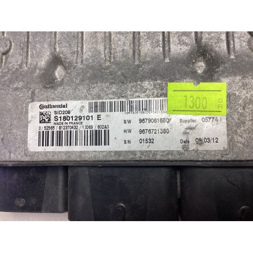 Peugeot Boxer Motor Beyni S180129101E SID208 9679061680 9676721380