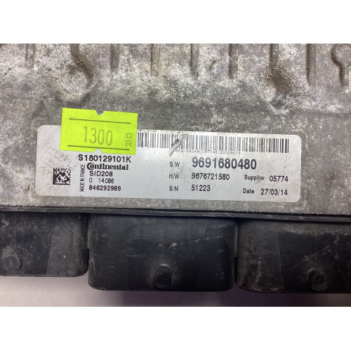 Citroen Jumper Motor Beyni S180129101K SID208 9691680480 9676721580