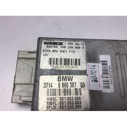 BMW X5 F15 Süspansiyon Kontrol Modülü 3714686038701 0327094461500800