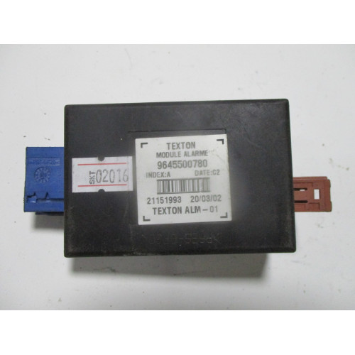 Citroen C5 Peugeot 206 Alarm Kontrol Beyni 9645500780
