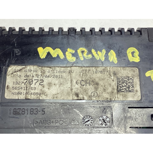 Opel Astra Zafira Meriva Bilgi Ekranı 565412769 13277072