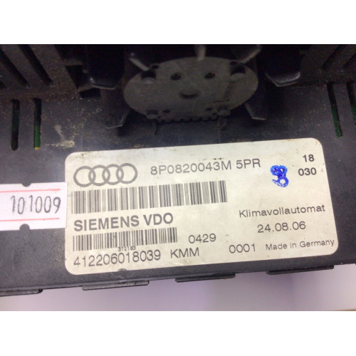 Audi A3 Klima Kontrol Paneli 8P0820043M 412206018039