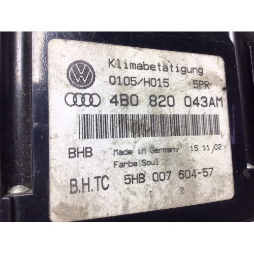 Audi A6 S6 Klima Kontrol Paneli 4B0820043AM 5HB007604-57