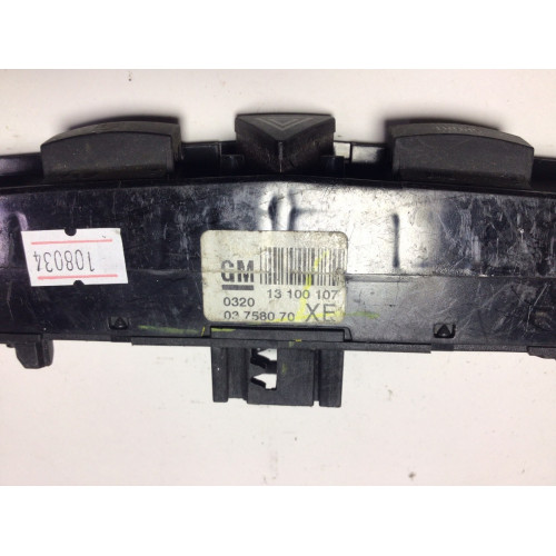 Opel Astra H Zafira B Dörtlü Flaşör Düğmesi 13100107 03758070