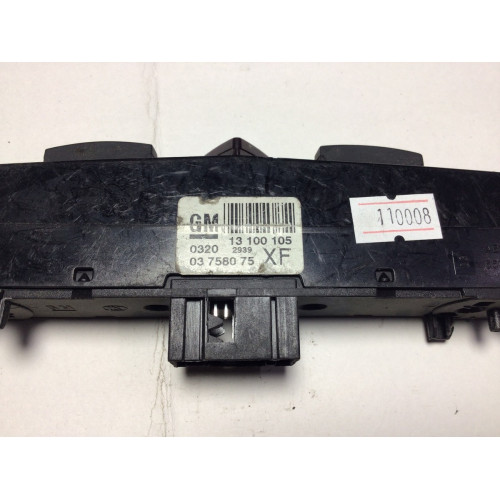 Opel Astra H Zafira B Dörtlü Flaşör Düğmesi 13100105 03758075