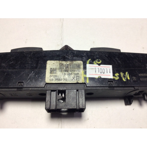 Opel Astra H Zafira B Dörtlü Flaşör Düğmesi 13100107 03758070