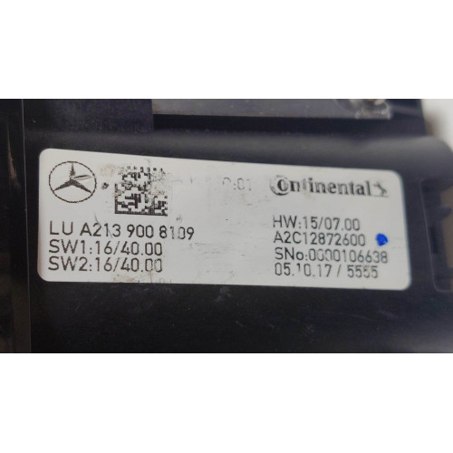 Mercedes W213 Touchpad A2C12872600 A2139008109