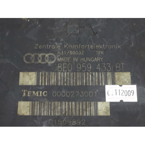 Audi A4 Comfort Beyni 8E0959433BT 00002730D1